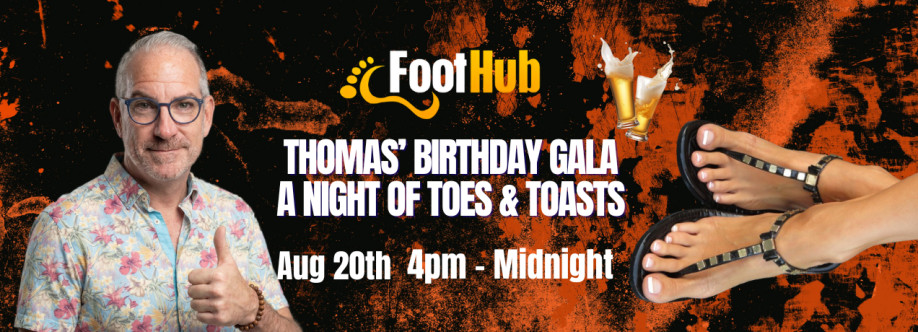 Night of Toes and Toasts - August 20, 2026 FootHub Party Cover Image
